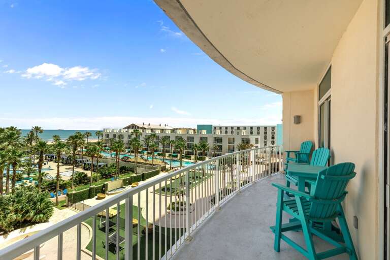You will love these amazing beachfront views and outside seating!