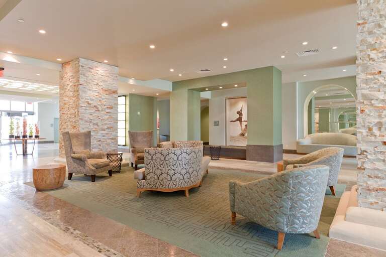 Sapphire lobby