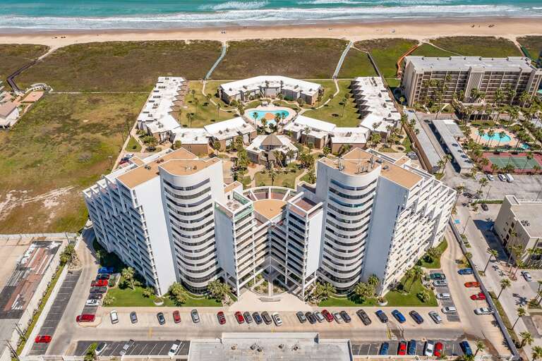 Aerial view of Sunchase IV