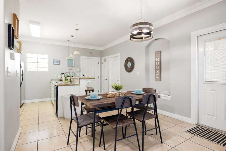 Open concept Dining and Kitchen Area Open concept Dining and Kitchen Area