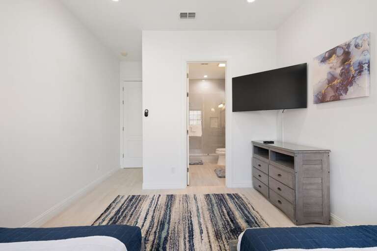 Bedroom 1 with private bathroom
