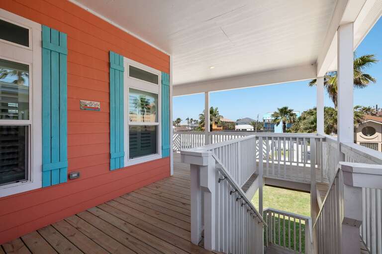Staircase leading to the Main Entrance