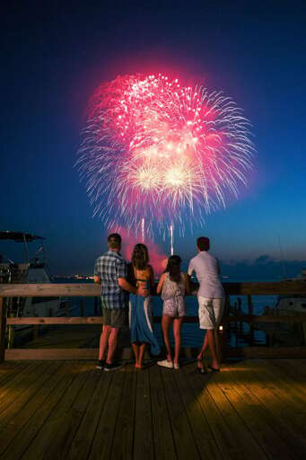 To end your day, you can watch fireworks reflect off the Laguna Madre or the Gulf of Mexico! To end your day, you can watch fireworks reflect off the Laguna Madre or the Gulf of Mexico!