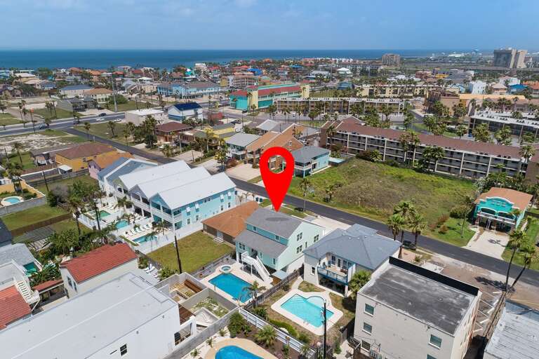 Aerial view of 119 E. Cora Lee Aerial view of 119 E. Cora Lee