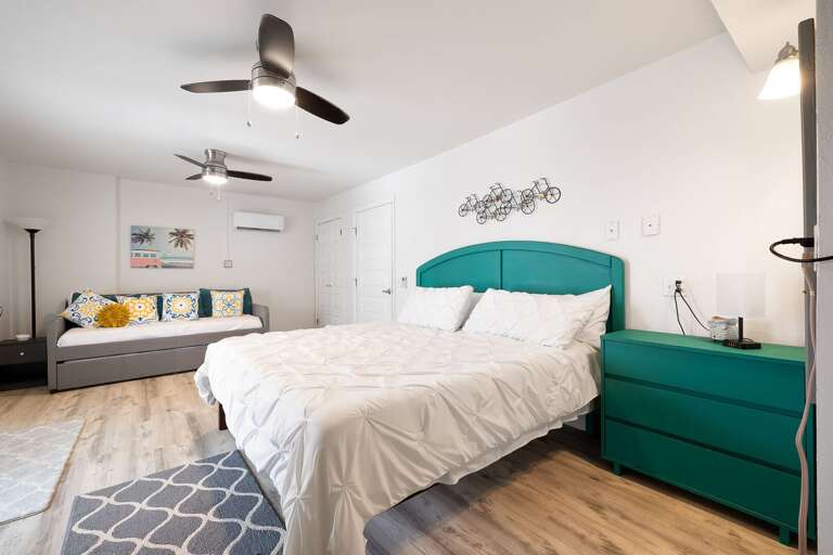 Poolside Suite: 1st floor private suite