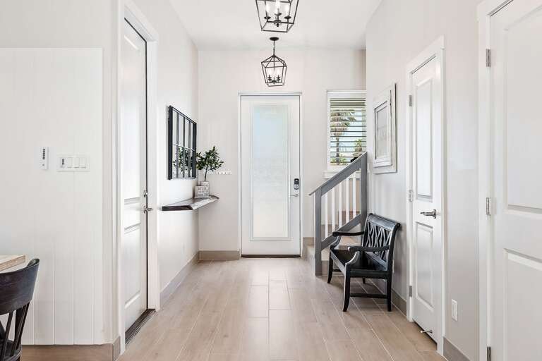 Entrance to your private home