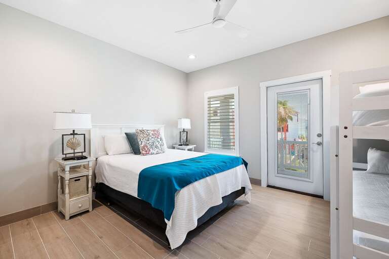 Guest Bedroom with direct patio access