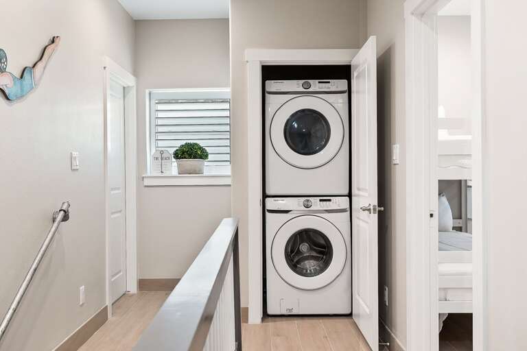 Washer & Dryer located on the 2nd Floor