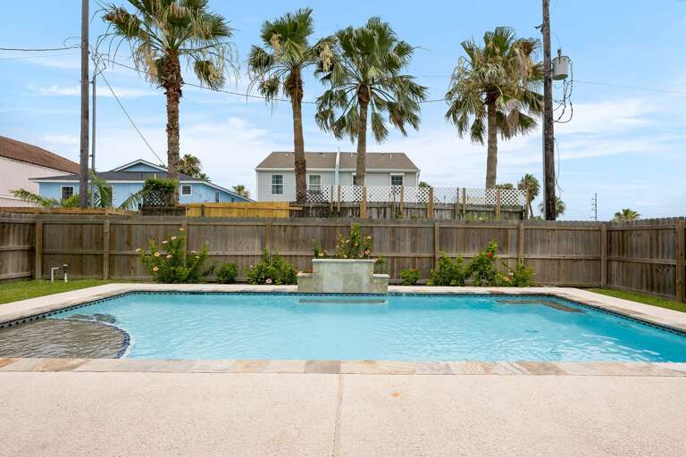 Sparkling swimming pool is heated in the winter! The pool is shared with the upstairs condo which may be occupied by up to 8 other guests.