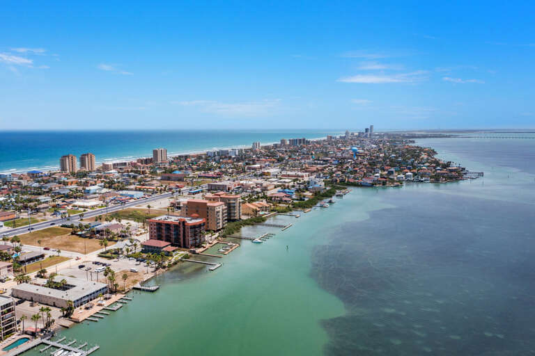 Aerial view of your property and the bay area!