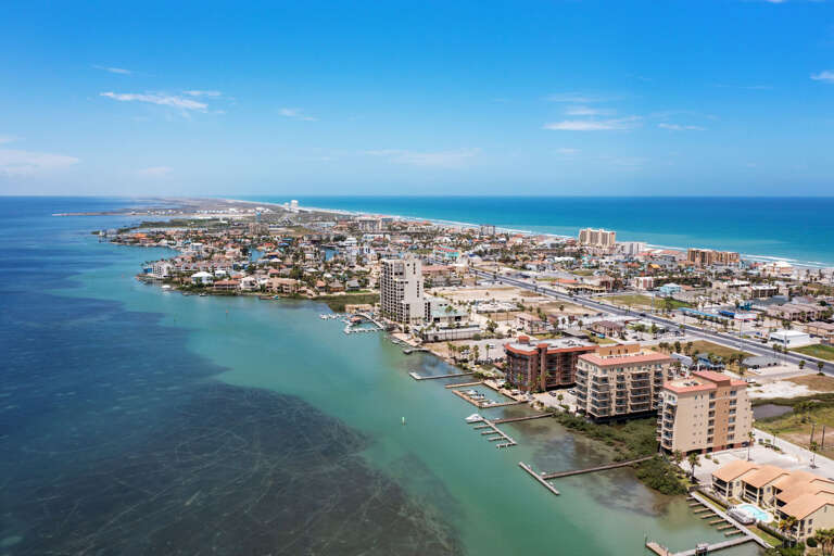 Aerial view of your property and the bay area!