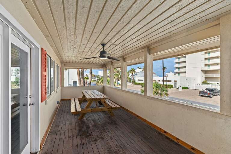 2nd Floor Balcony facing Gulf Blvd!