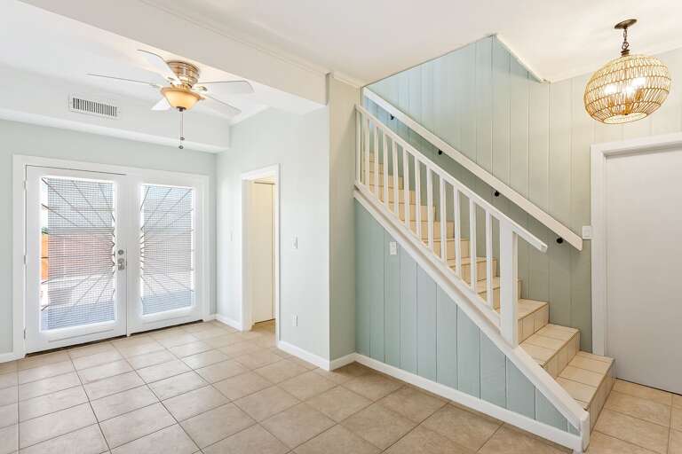 Ground floor entryway.