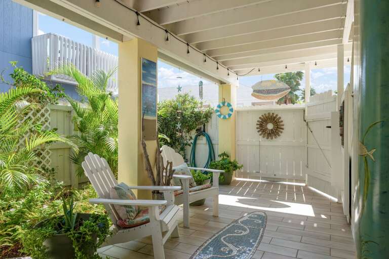 Fenced in Patio Area Fenced in Patio Area