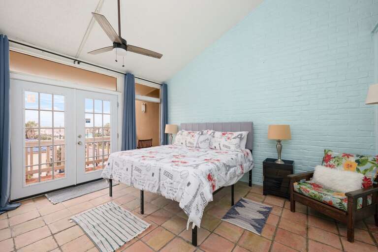 Master Bedroom located on the 4th Floor