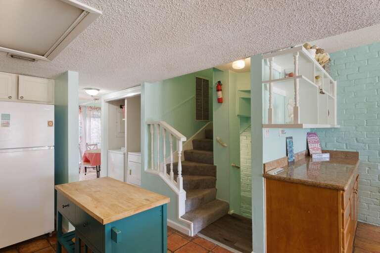 Staircase leading to 3rd and 4th floor bedrooms