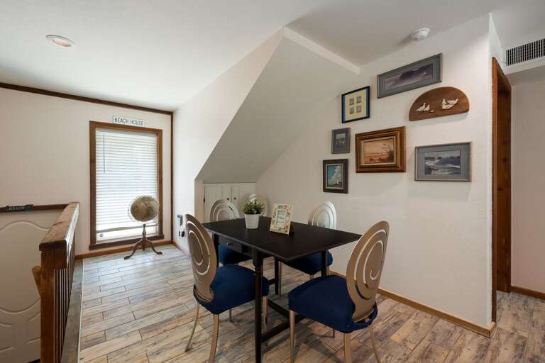 1st floor dining area, just off the ground floor living area