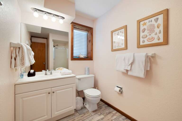 Shared guest bathroom on 2nd floor.