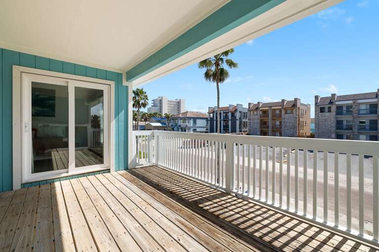 Street facing balcony