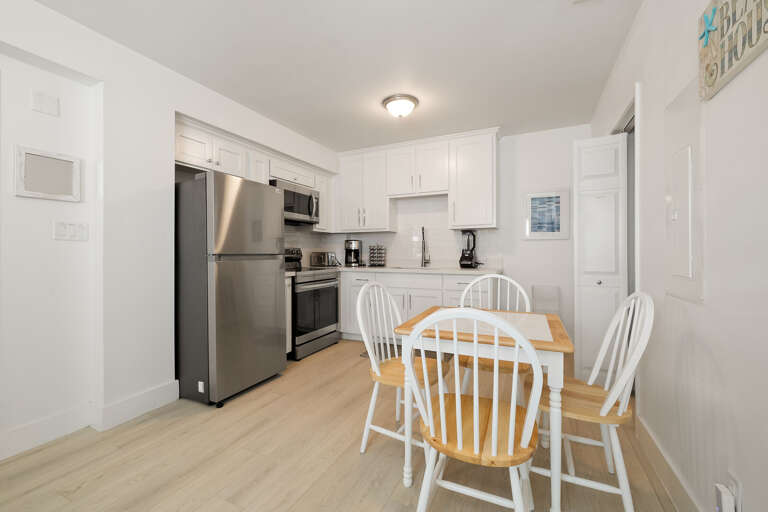 2nd of 2 units Dining Area sits up to 4 guests