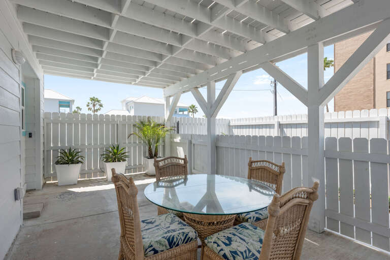 2nd of 2 units Patio Area located on the ground level