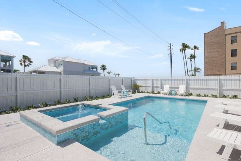 Brand New Sparkling Heated Pool