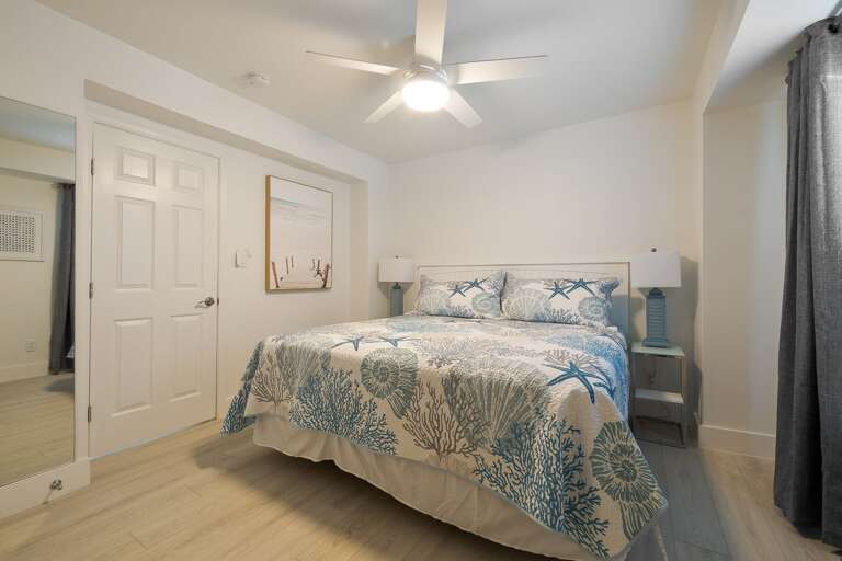 Guest Bedroom King Bed located on the 1st Floor