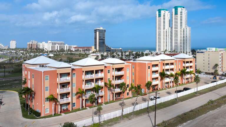 Aerial view of La Isla Property!