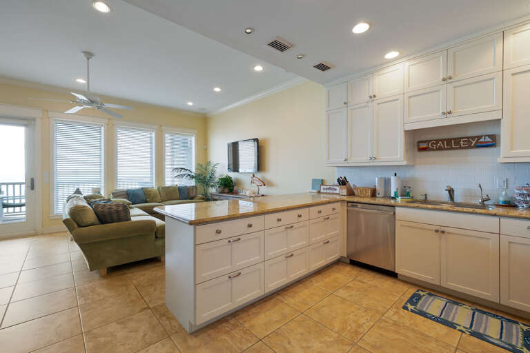 Open concept Kitchen and Dining Area