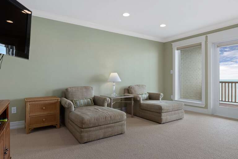 Primary Suite with Bayside Balcony (2nd Floor)