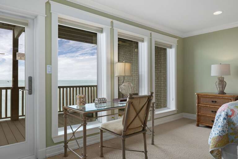 Primary Suite with Bayside Balcony (2nd Floor)