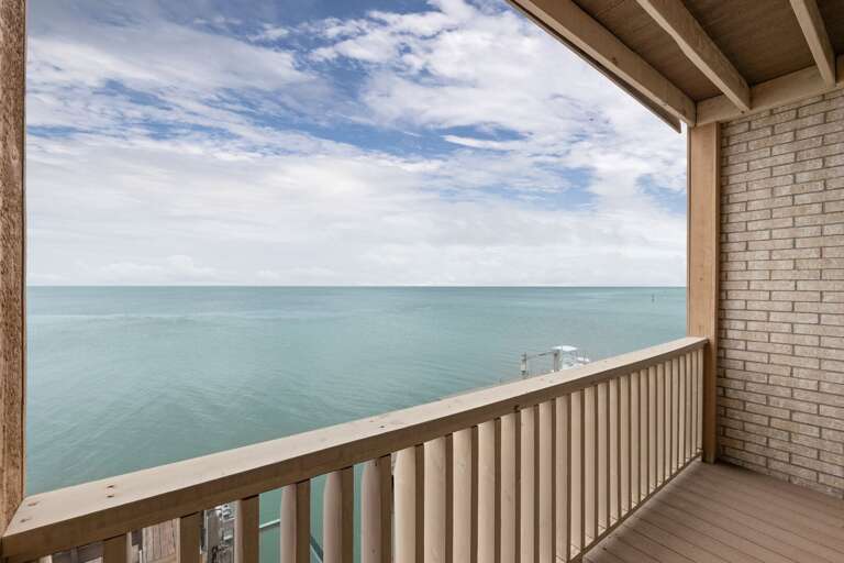Views of the Laguna Madre Bay steps from your bedroom