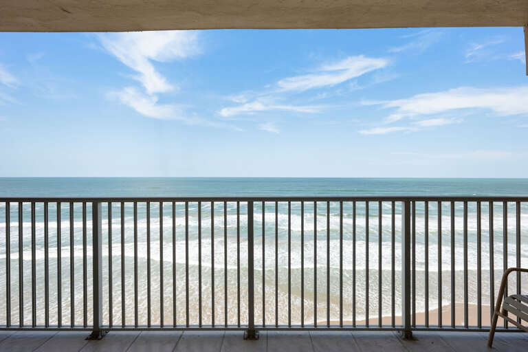 Catch a gorgeous sunrise from your balcony!