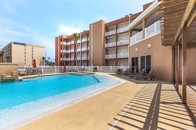 Pool Area to soak up the South Padre Island Climate!