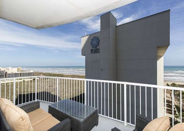 Balcony facing the Gulf of Mexico