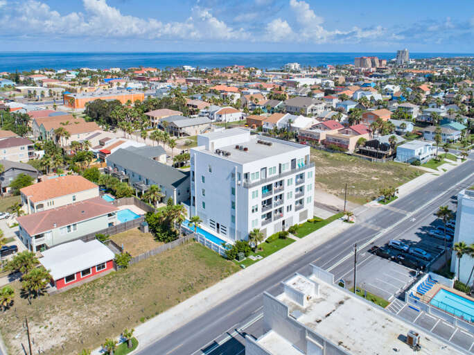 Aerial of the complex