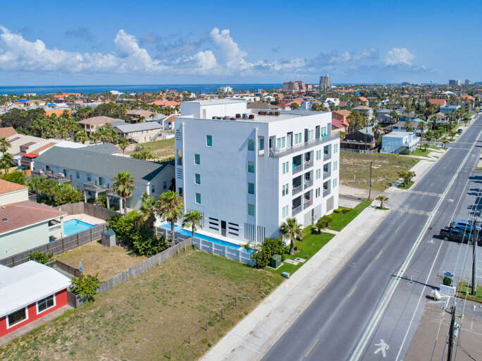 Aerial of the complex