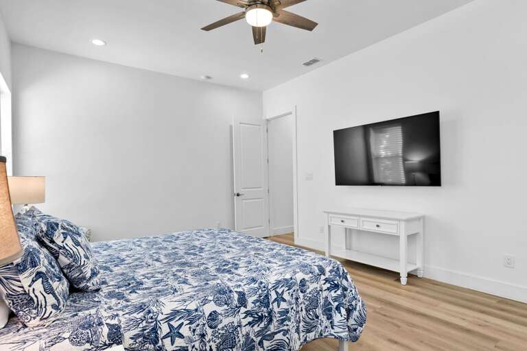 Large flat screen TV