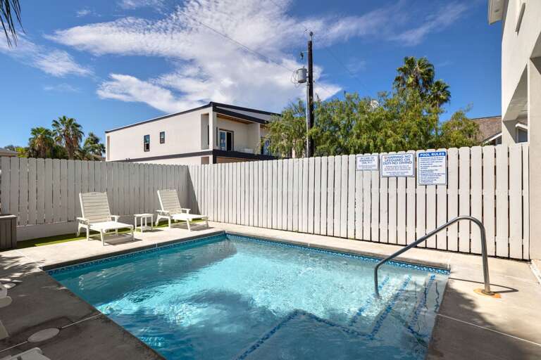 Spend sunny afternoons and relaxing evenings enjoying your own private heated pool, perfect after a day at the beach.