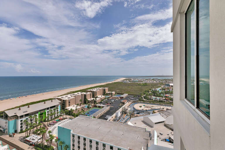 Gorgeous view to our South Padre Island Beach