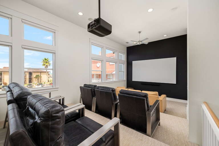 2nd Floor Movie Theatre! Ready to enjoy your favorite movie!