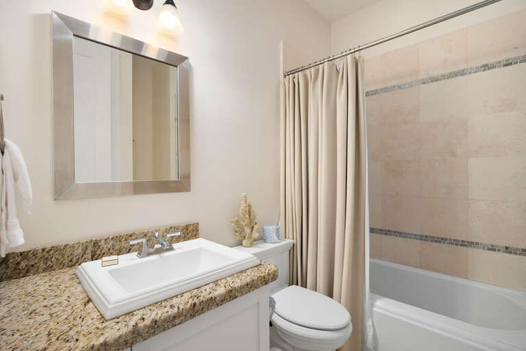 Ensuite Guest Bathroom with the 6th guest bedroom