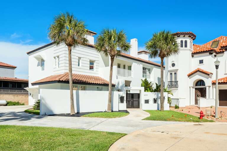 Front exterior view of your beach house