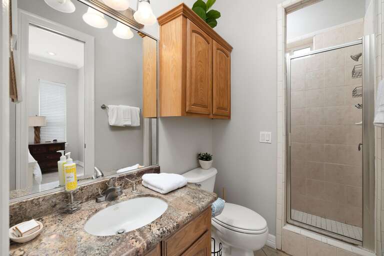 Ensuite Master Bathroom with walk in shower