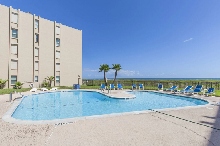 Swim while enjoying incredible views of the Gulf of Mexico.