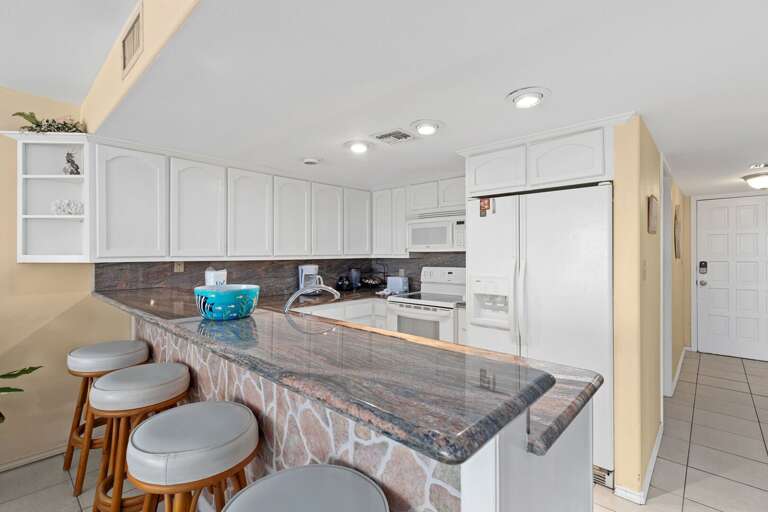 Additional counter top seating