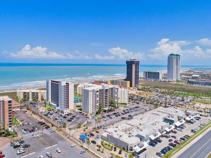 Front Aerial view of Saida Towers Front Aerial view of Saida Towers