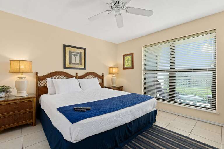 Master Bedroom features a King bed Master Bedroom features a King bed