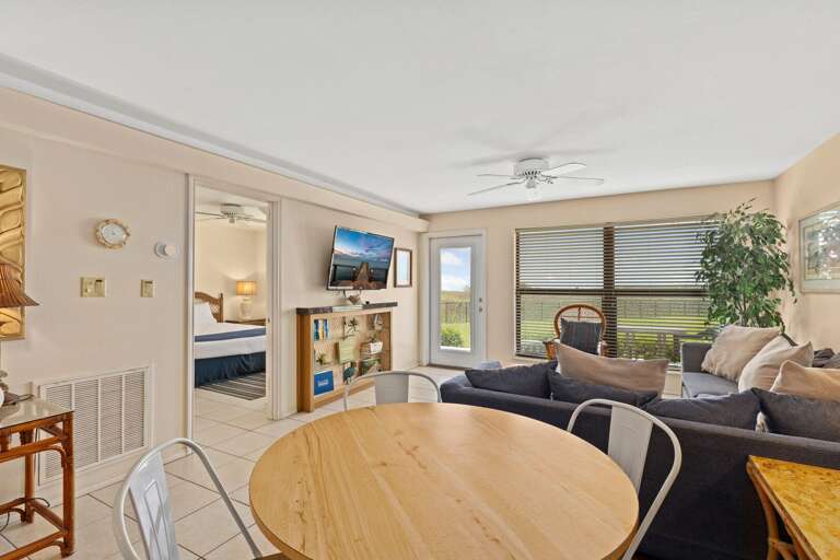 Open concept Living and Dining Area