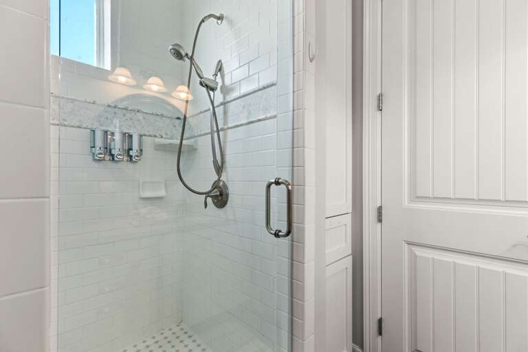 Bathroom 3 featuring walk-in shower!